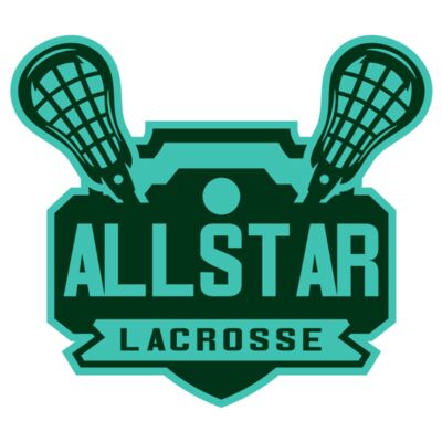 All stars Lacrosse Logo Template Thumbnail