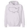 Adult Ultimate Cotton® Pullover Hooded Sweatshirt Thumbnail