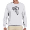 Adult Ultimate Cotton® 90/10 Fleece Crew Thumbnail