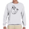 Adult Ultimate Cotton® 90/10 Fleece Crew Thumbnail