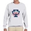 Adult Ultimate Cotton® 90/10 Fleece Crew Thumbnail