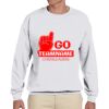 Adult Ultimate Cotton® 90/10 Fleece Crew Thumbnail