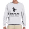 Adult Ultimate Cotton® 90/10 Fleece Crew Thumbnail