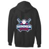 Adult Ultimate Cotton® Full-Zip Hooded Sweatshirt Thumbnail
