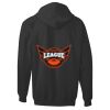 Adult Ultimate Cotton® Full-Zip Hooded Sweatshirt Thumbnail
