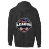 Adult Ultimate Cotton® Full-Zip Hooded Sweatshirt Thumbnail