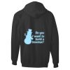 Adult Ultimate Cotton® Full-Zip Hooded Sweatshirt Thumbnail