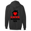 Adult Ultimate Cotton® Full-Zip Hooded Sweatshirt Thumbnail
